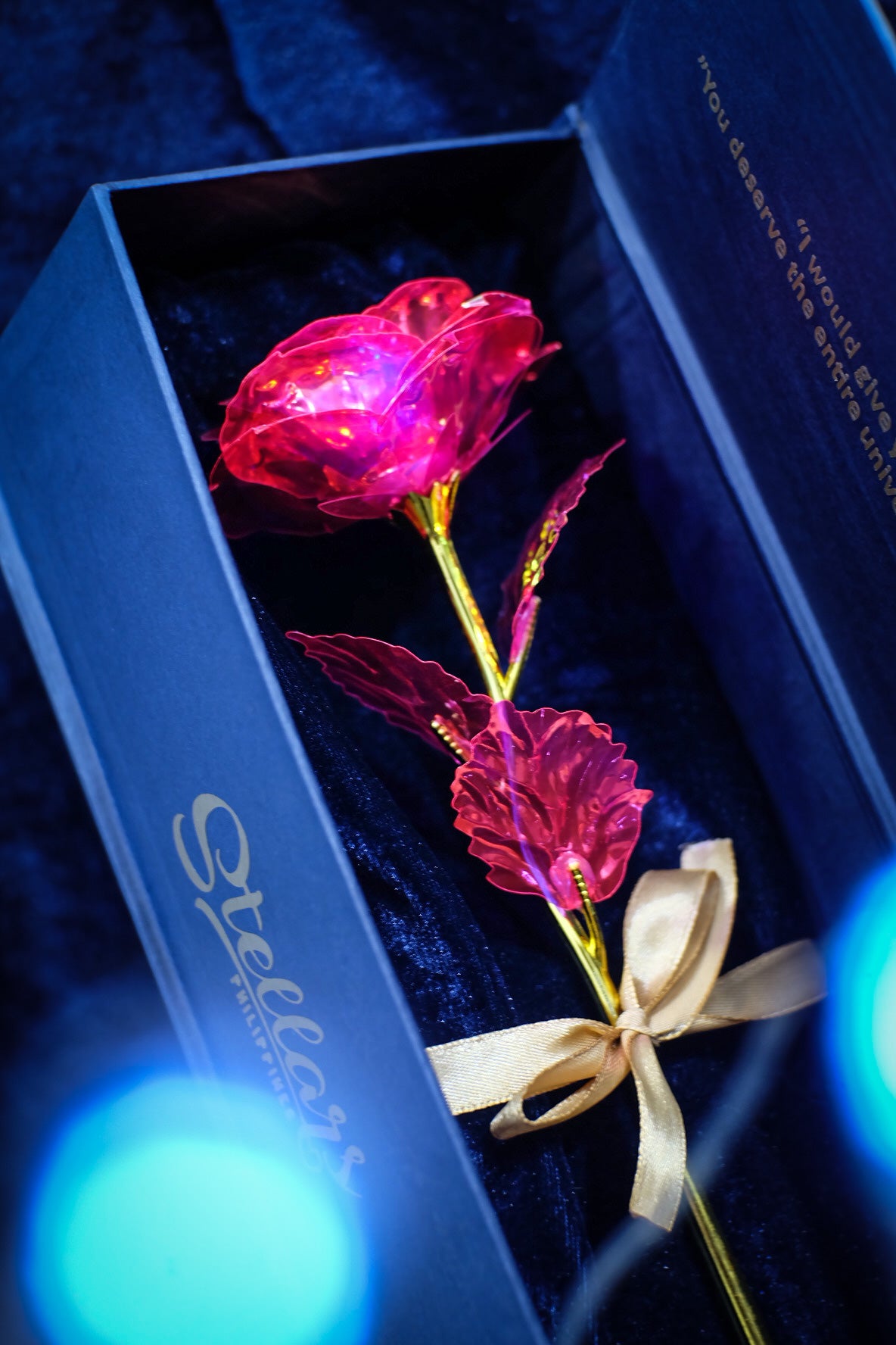 Stellar's Signature Eternal Rose in Jewerly Box